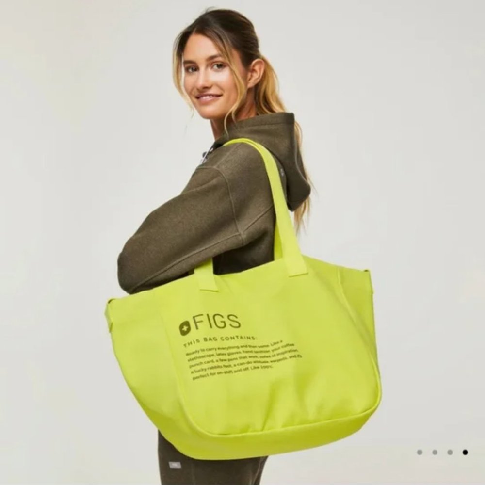 Figs Citrine Canvas Tote
